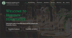 Desktop Screenshot of horizonhospitality.com